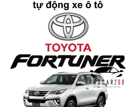 Gập gương lên xuống kính Toyota Fortuner (2016-2018) cắm jack zin